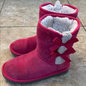 Cozy Pink Koolaburra Boots